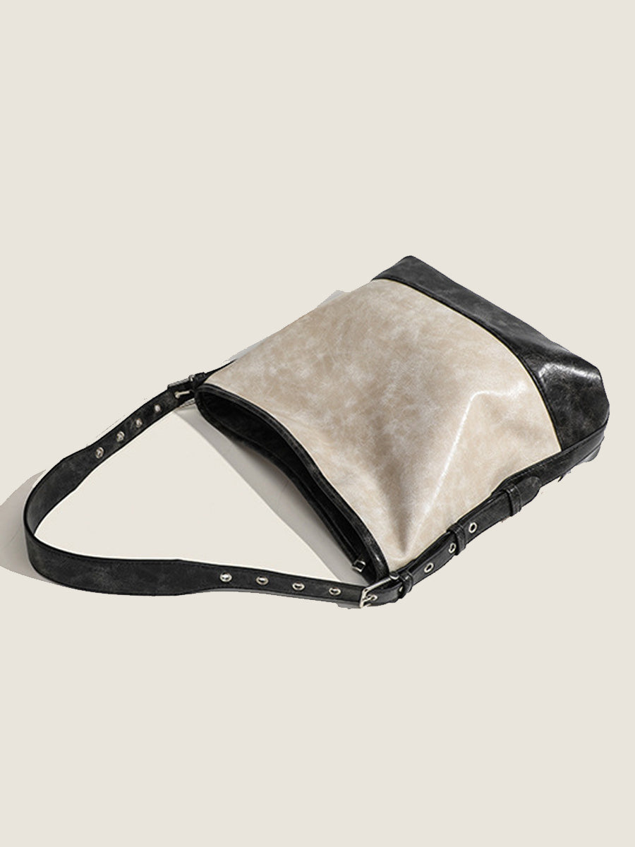 Mirea – sac color block femme, handbag synthetique design tendance