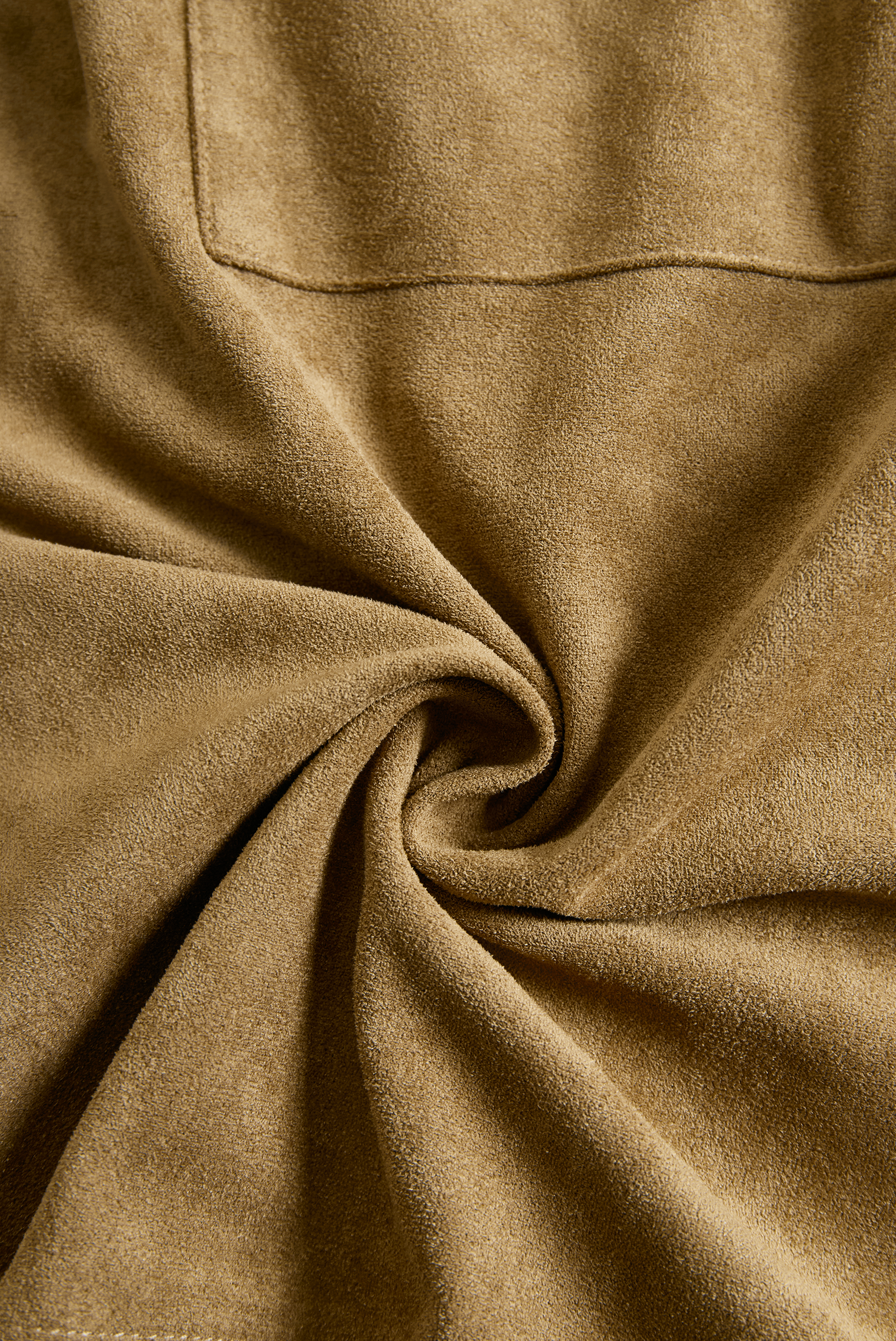 Fayana – robe midi suédine col à revers boutons simple boutonnage manches longues femme