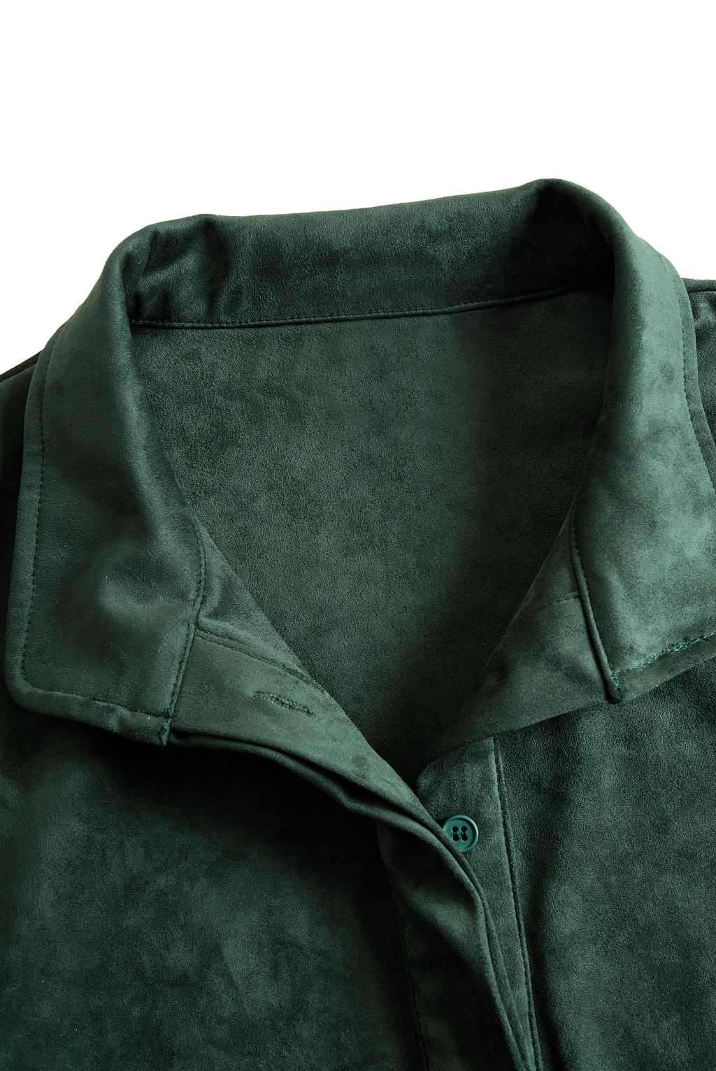 Velma – robe midi suede coupe ample col a revers elegante femme