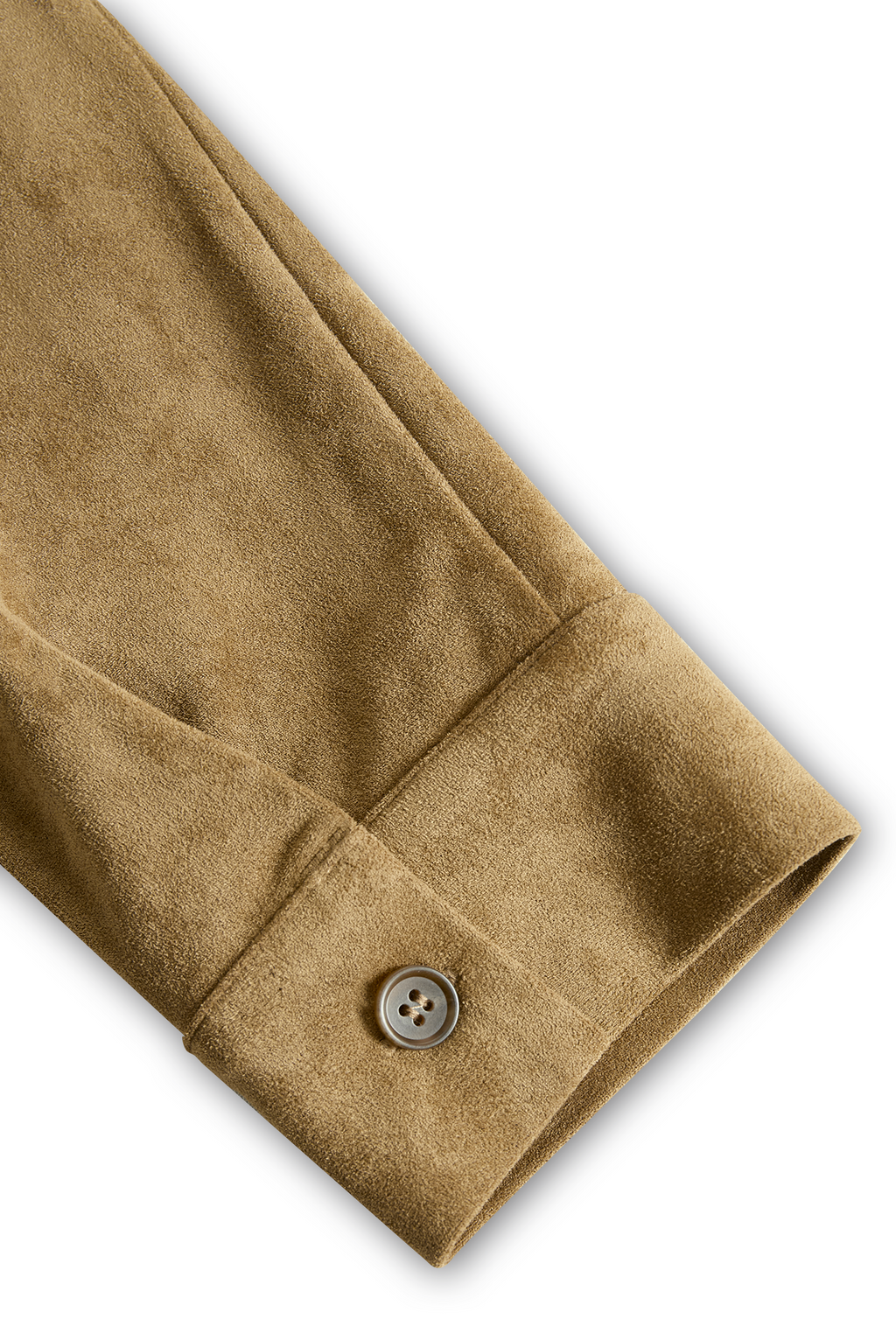 Fayana – robe midi suédine col à revers boutons simple boutonnage manches longues femme