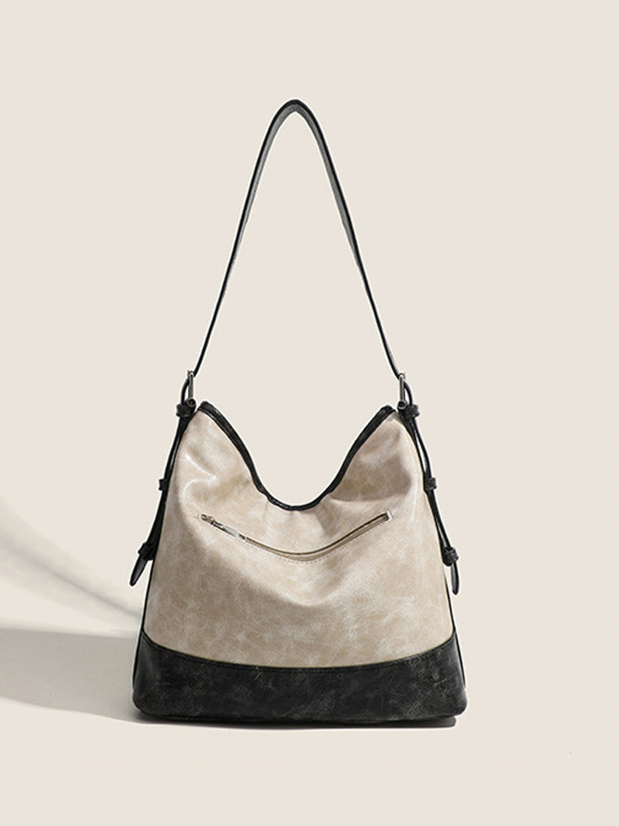 Mirea – sac color block femme, handbag synthetique design tendance