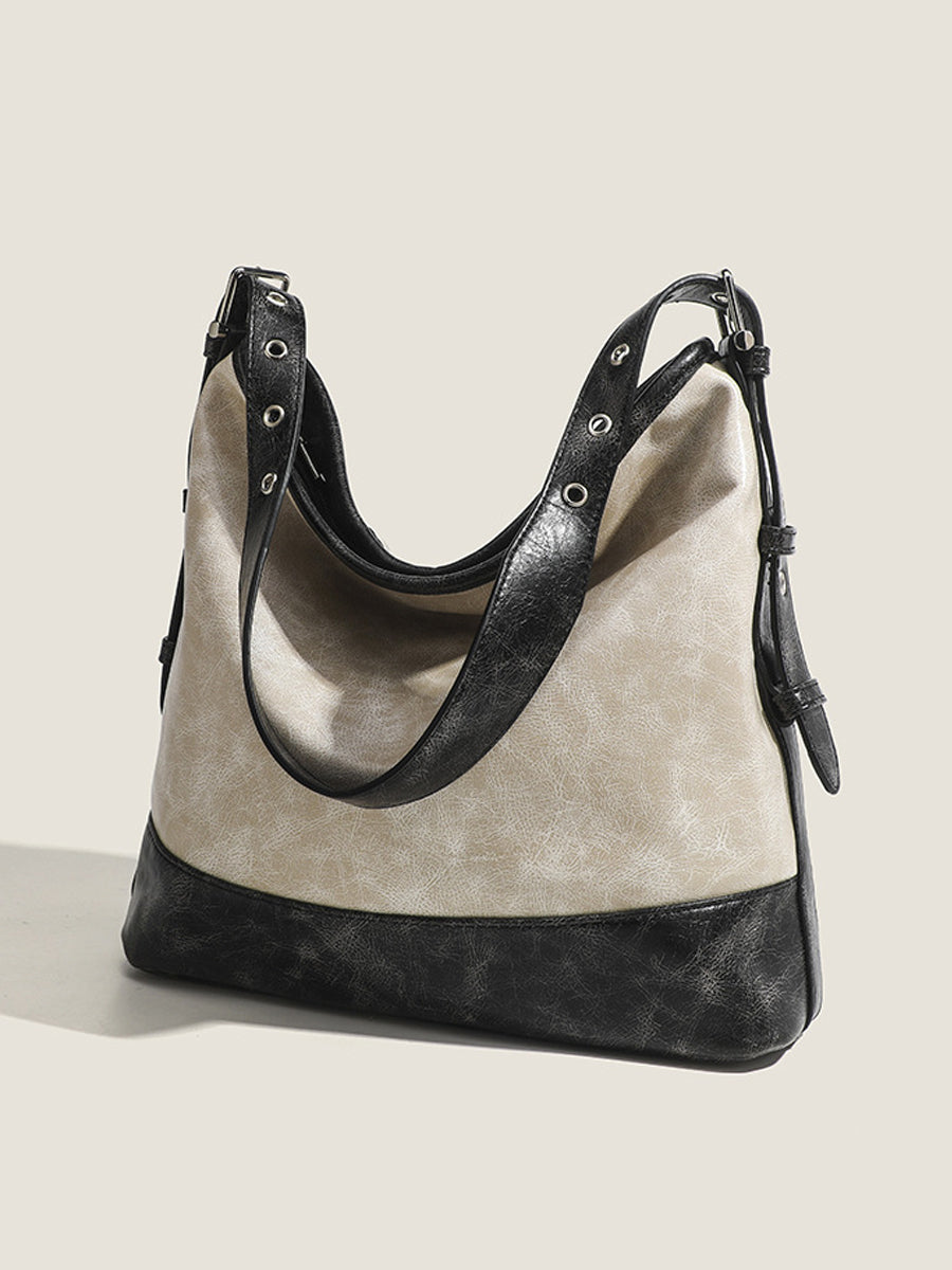 Mirea – sac color block femme, handbag synthetique design tendance