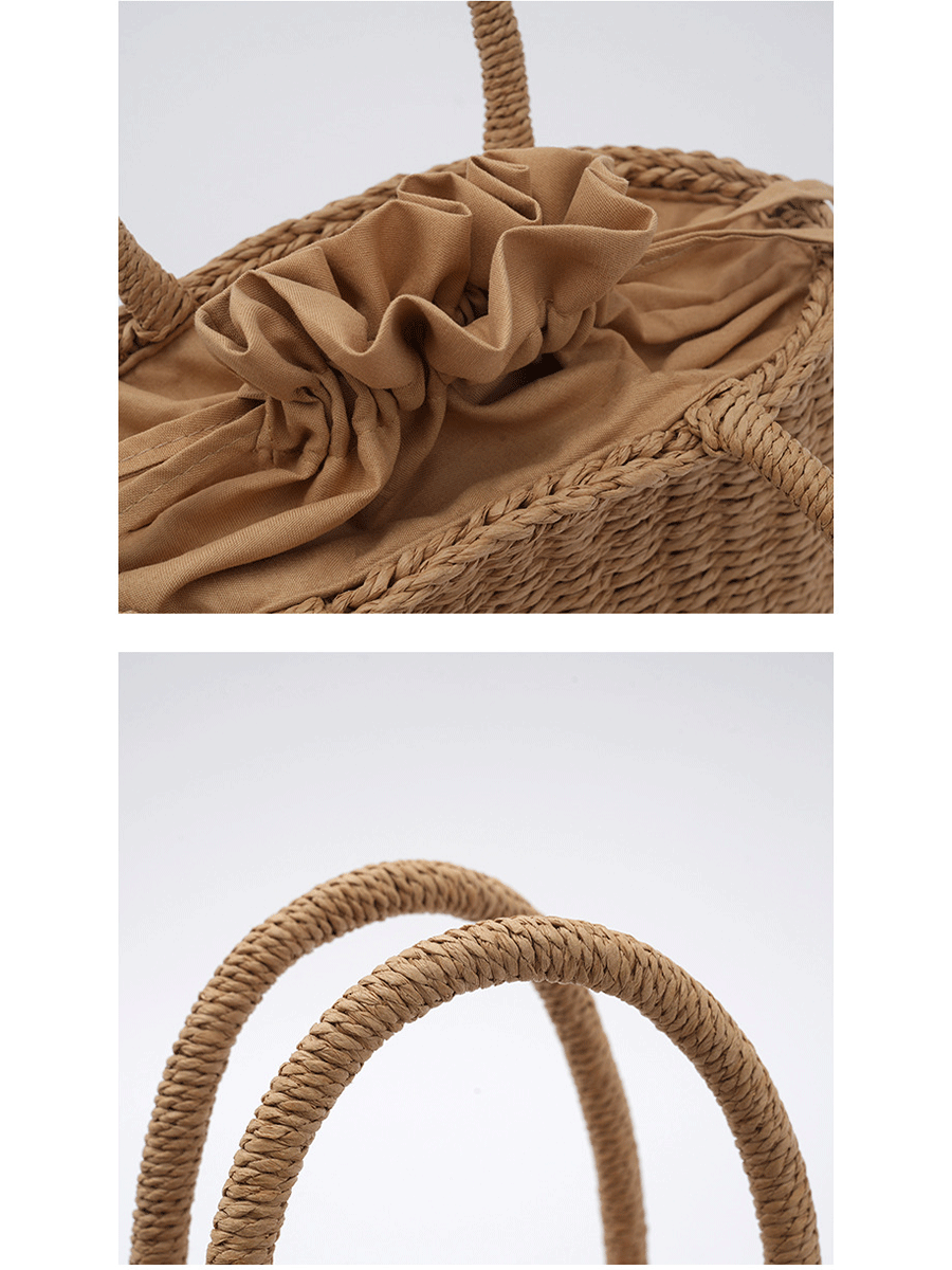 Liora – sac tresse femme, elegante casual