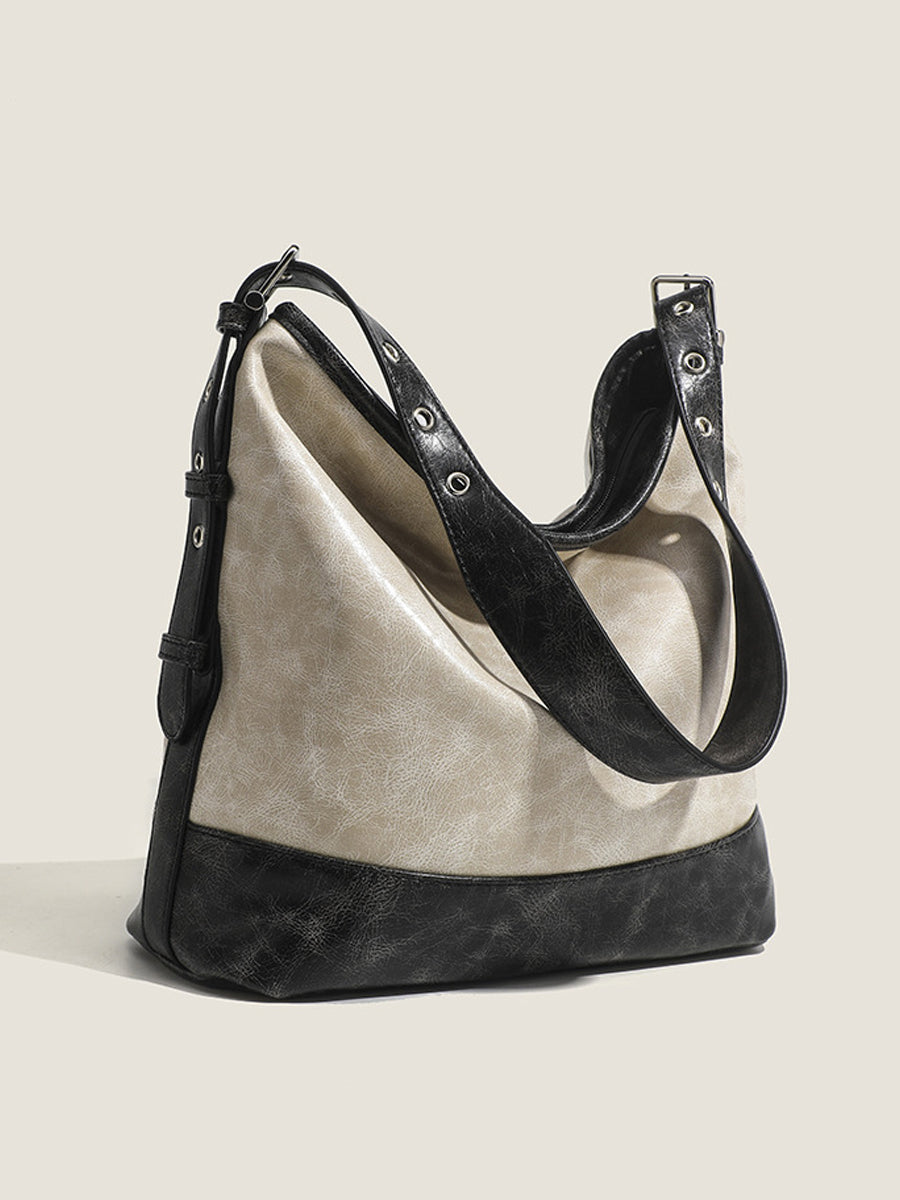 Mirea – sac color block femme, handbag synthetique design tendance