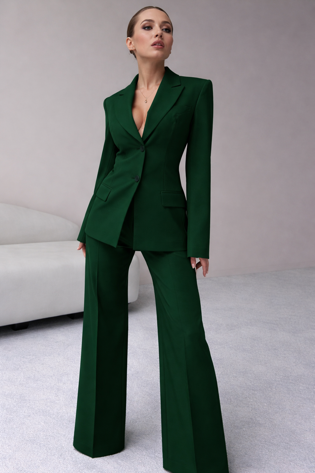 Éline – ensemble blazer et pantalon femme chic pour le bureau