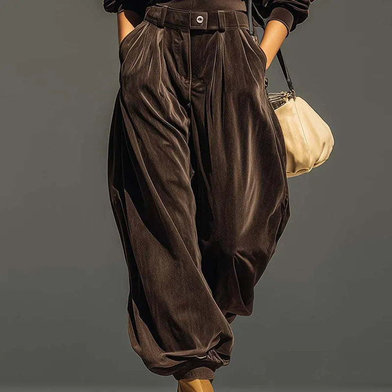 Halima – ensemble velours femme sweat à capuche et pantalon