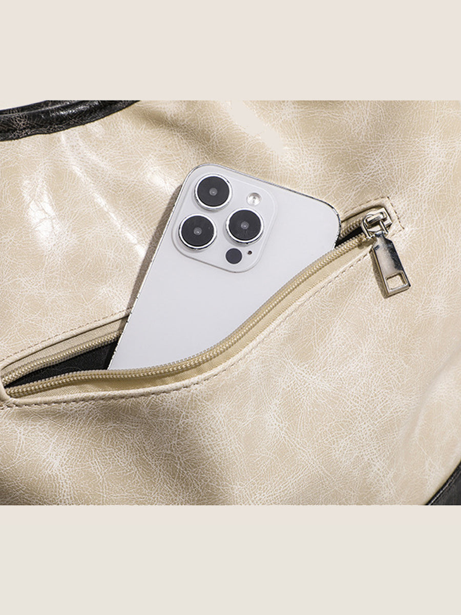 Mirea – sac color block femme, handbag synthetique design tendance