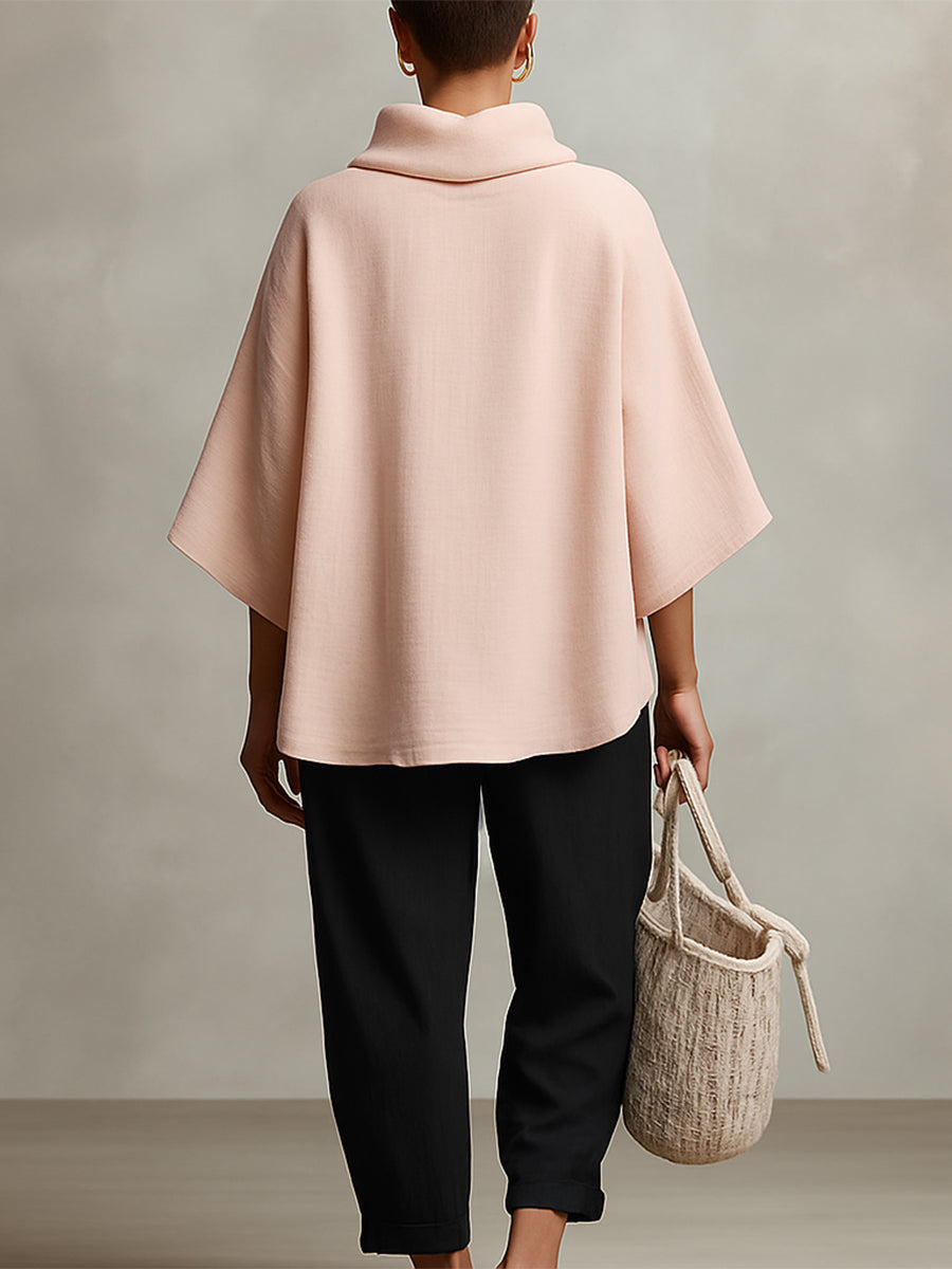 ravela – Top Poncho femme