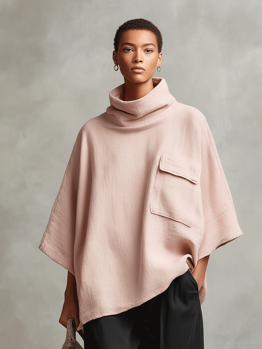 ravela – Top Poncho femme